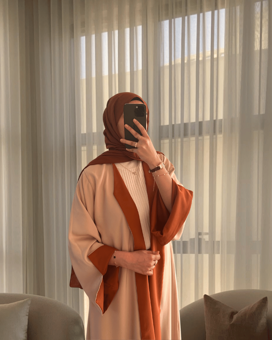 Nur Double-Sided Abaya