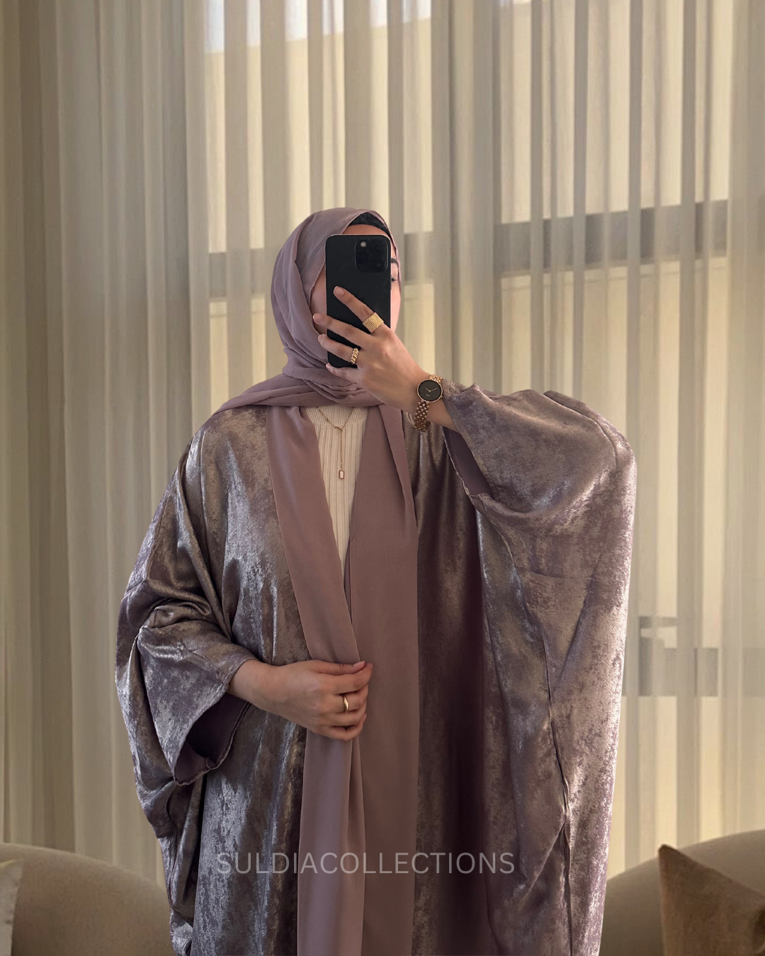 Lina 4-Piece Abaya Set