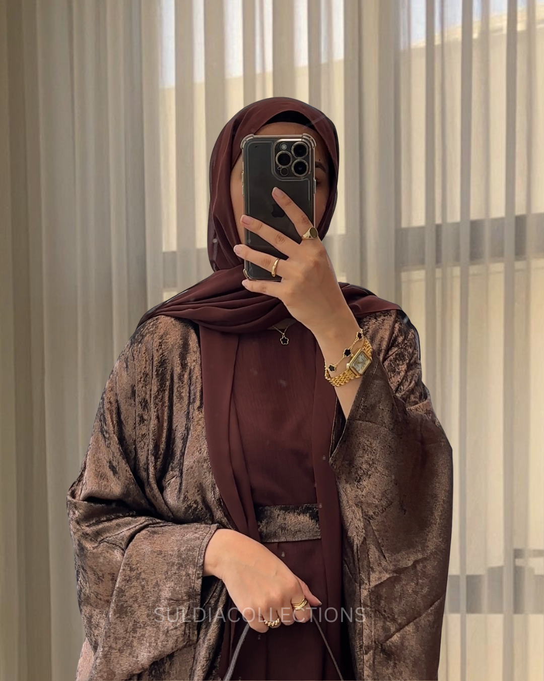 Luxury 4-Piece Abaya Sets