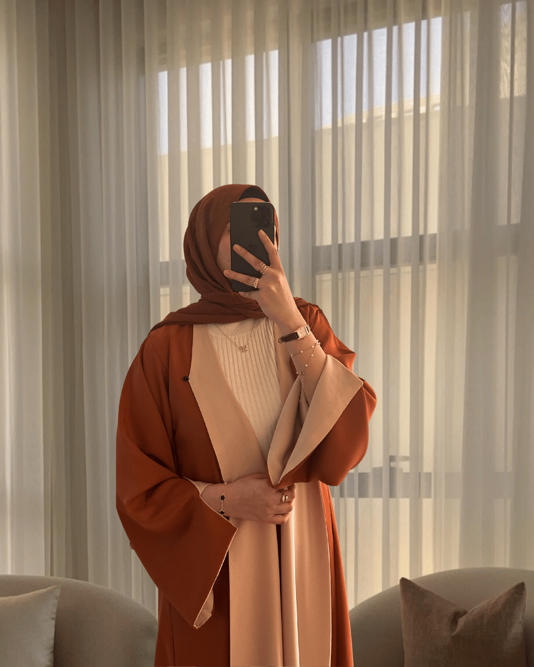 Nur Double-Sided Abaya