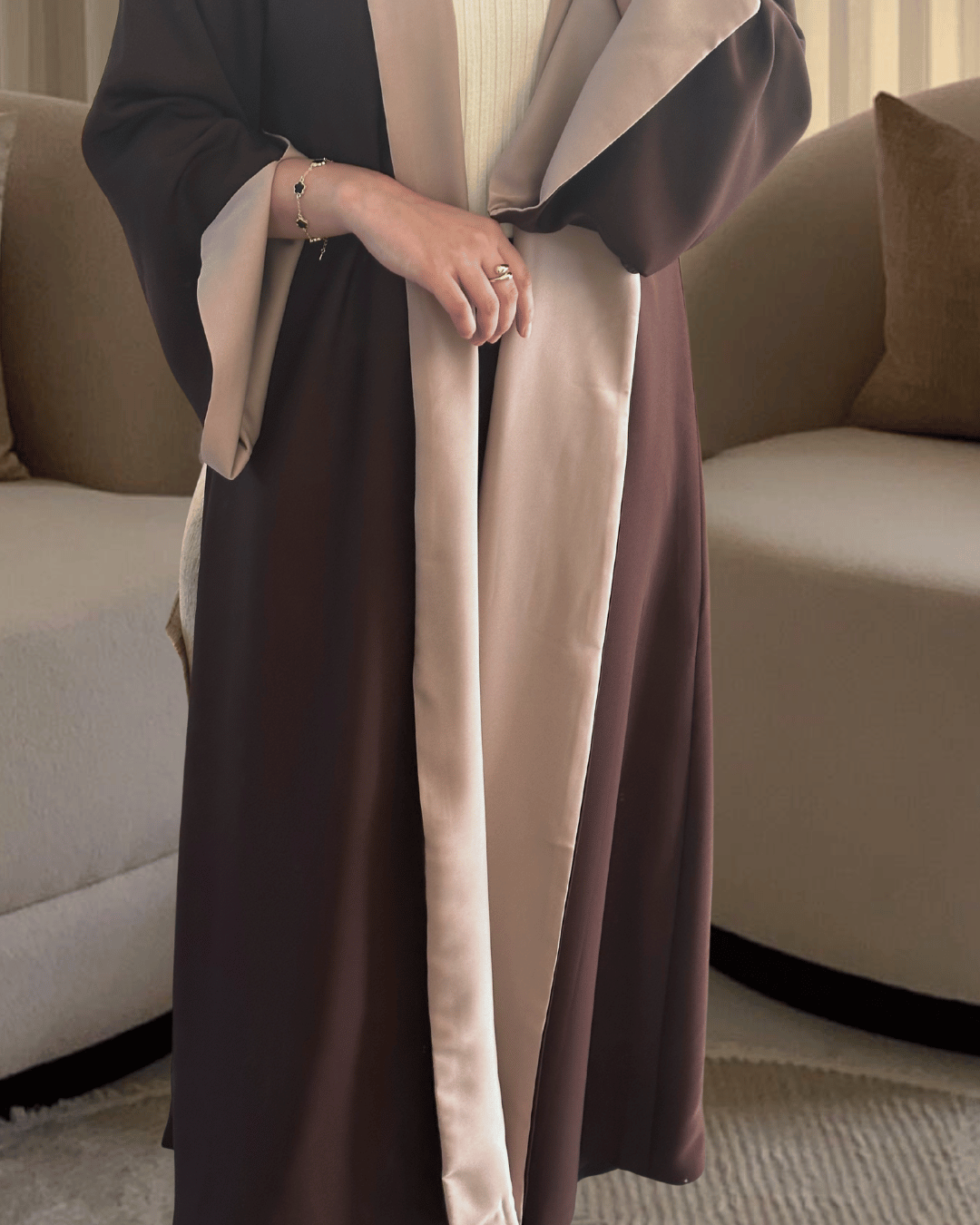 Basmah Double-Sided Abaya