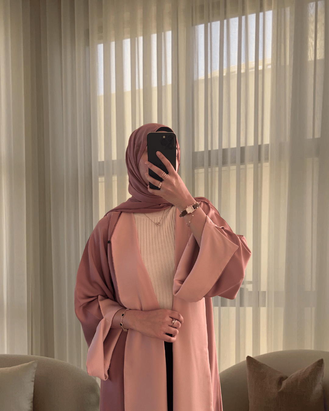 Rosa Double-Sided Abaya
