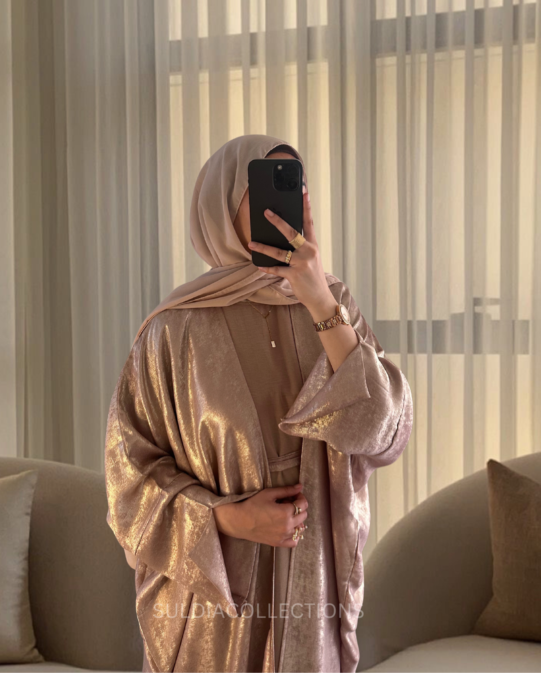 Sahar 4-Piece Abaya Set