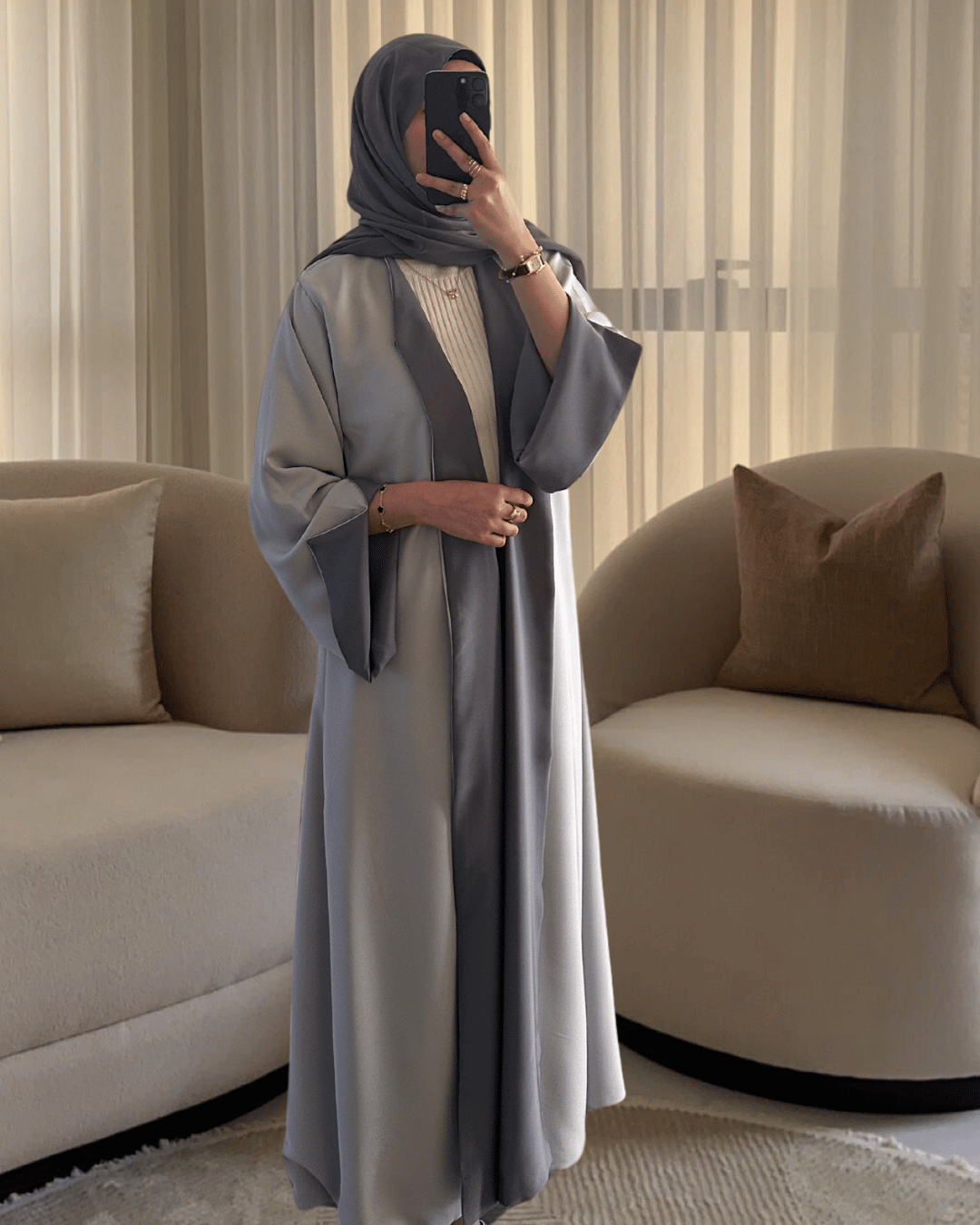 Huda Double-Sided Abaya