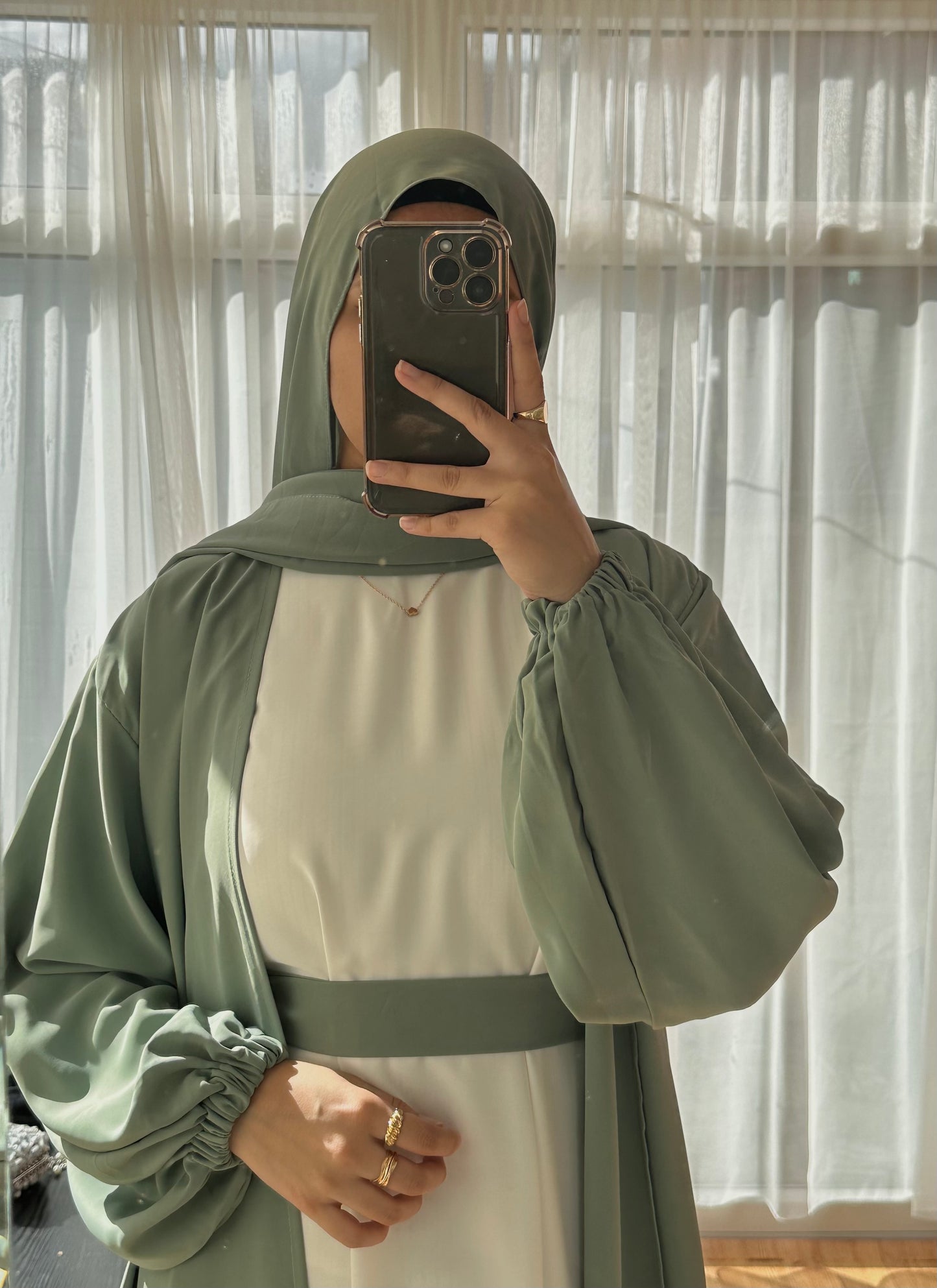 Ensemble abaya 4 pièces Sage