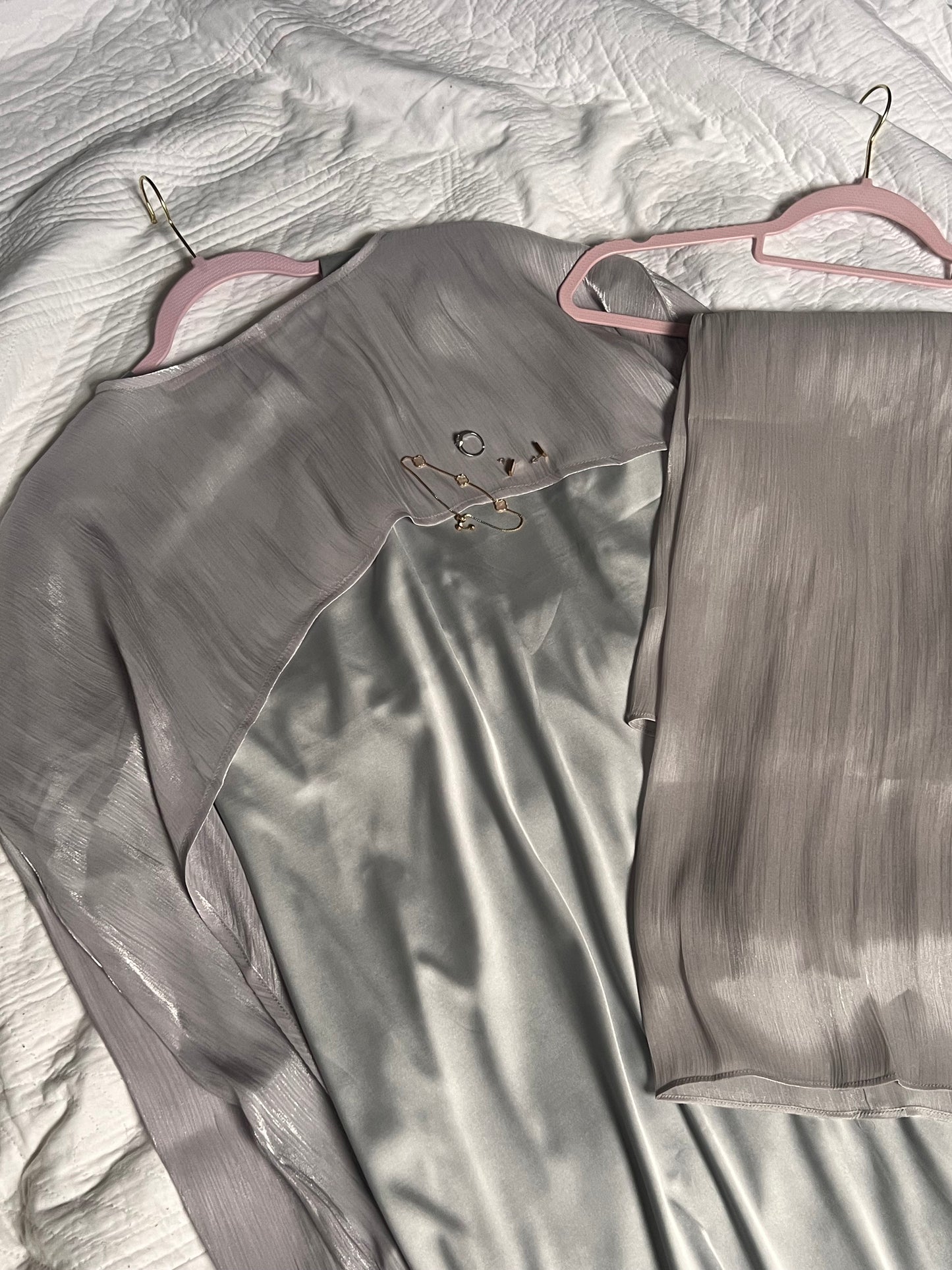 Qamar Abaya set