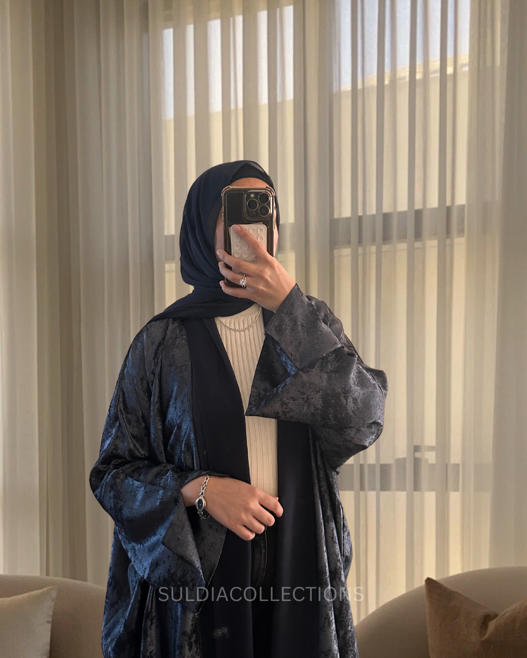 Luxury 4-Piece Abaya Sets