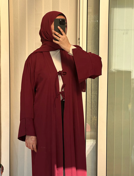 Cherry 2-Piece Abaya Set