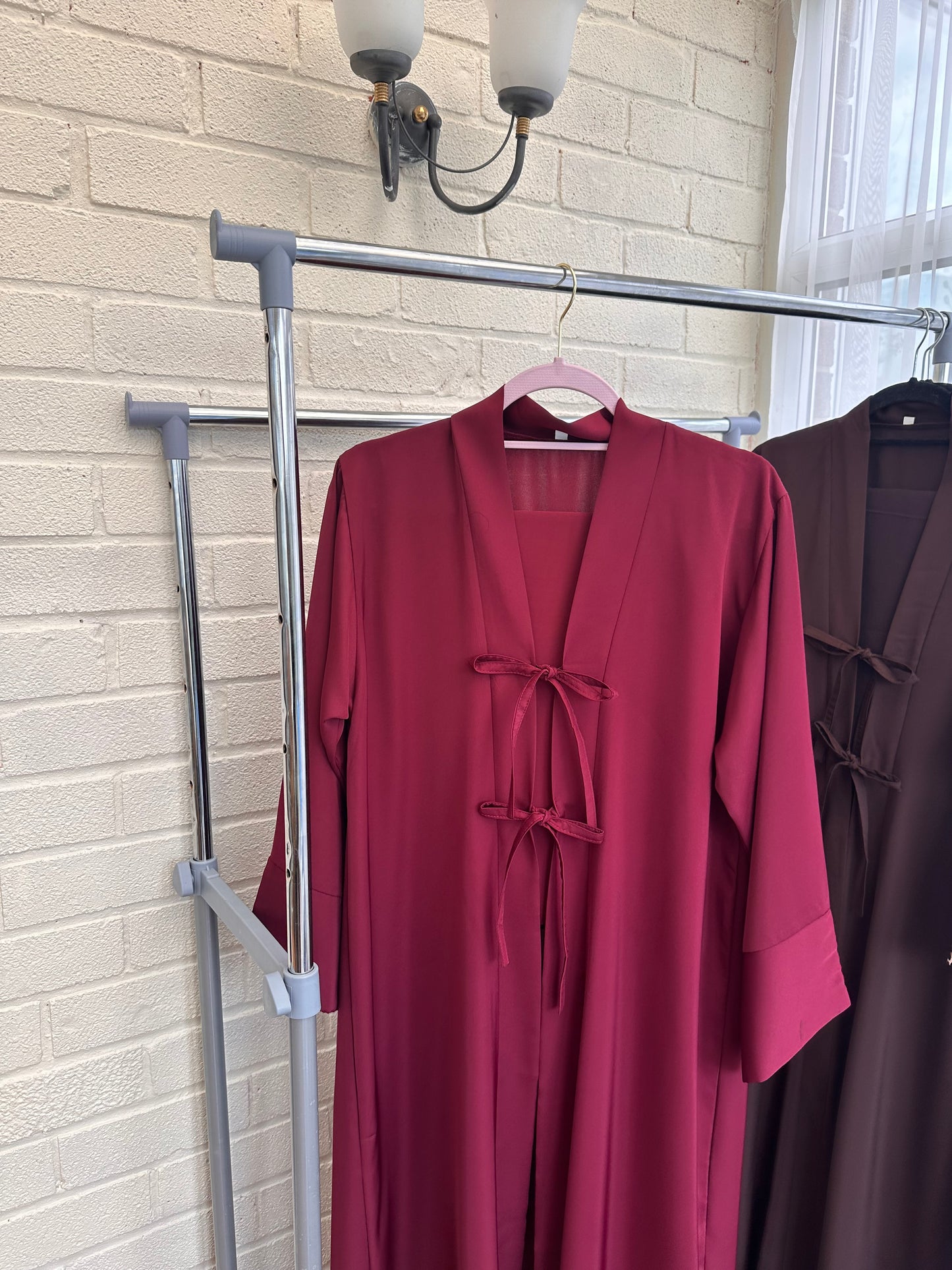 Cherry 2-Piece Abaya Set