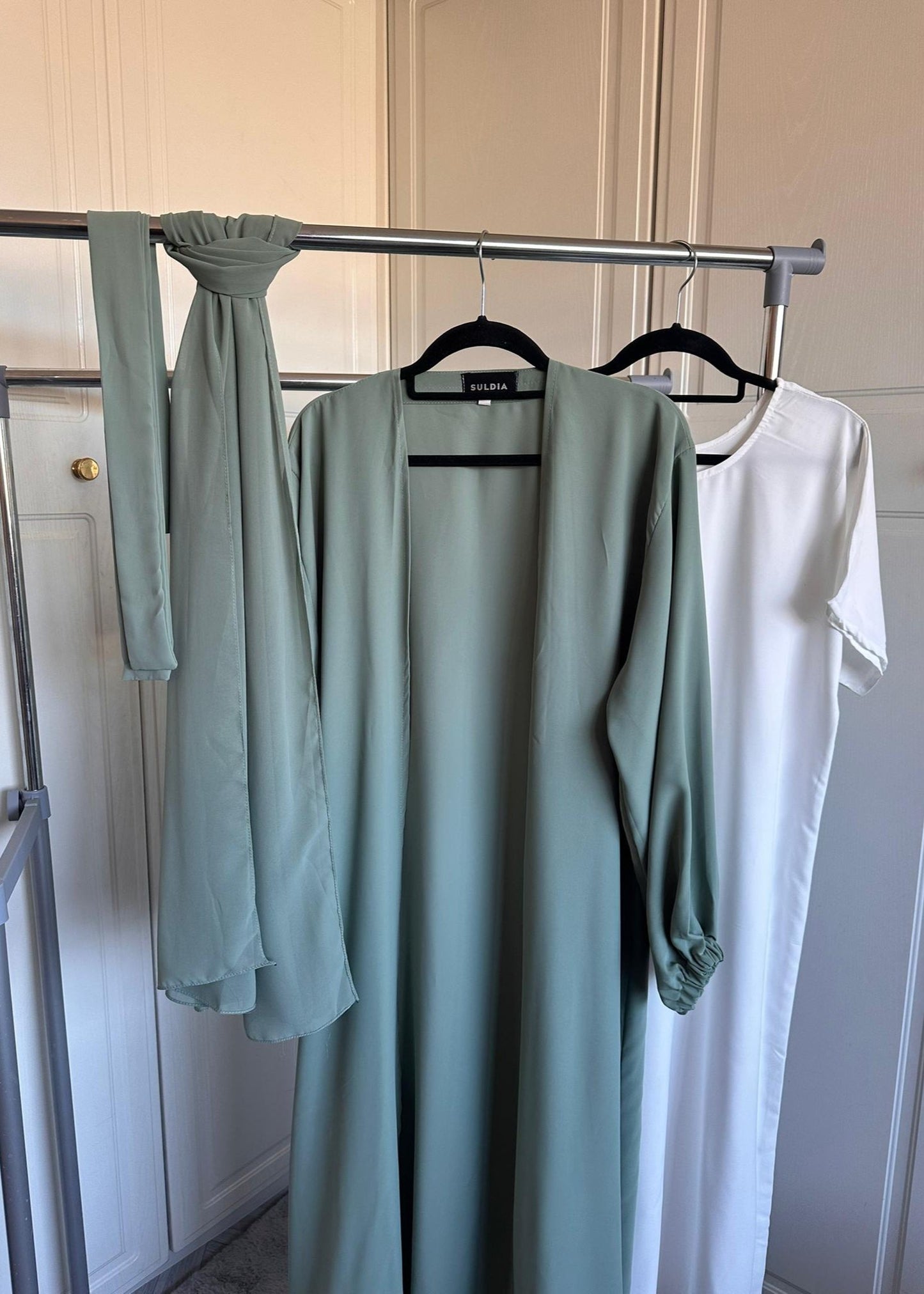 Ensemble abaya 4 pièces Sage